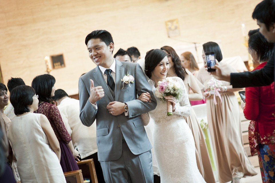 Actual day wedding - Melvin & April by Glance Photography Studio