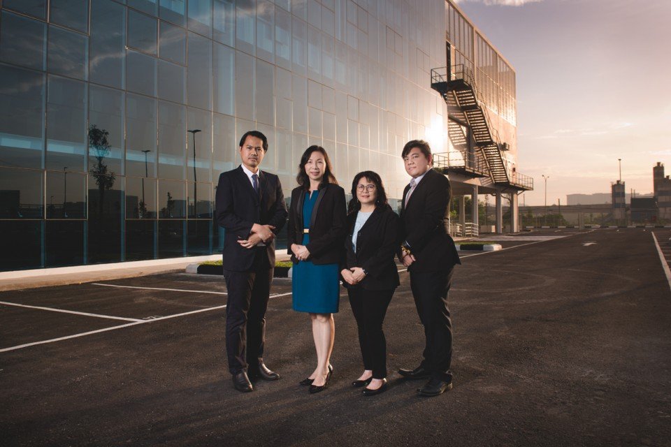 corporate group photo